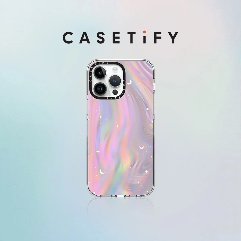【达人】CASETiFY 梦幻星夜 iPhone15/14/Pro/Max透明磁吸手机壳