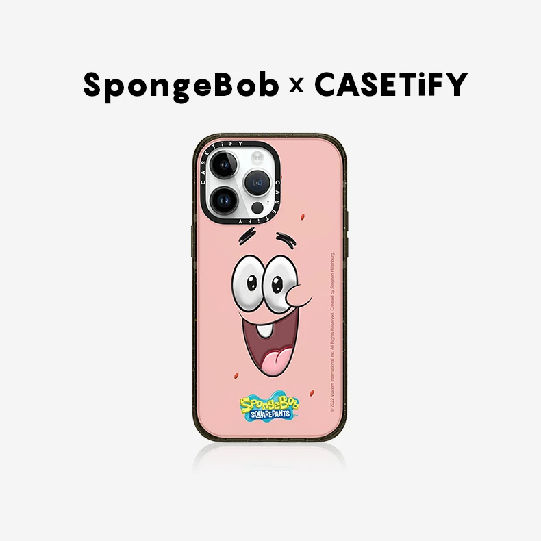 SpongeBob x CASETiFY 派大星适用于iPhone14/13/Pro/Max手机壳