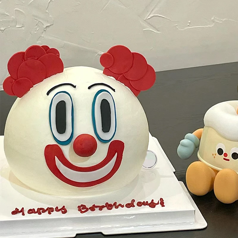 小丑joker蛋糕生日蛋糕定制恶搞怪男女朋友抖音附近同城送货上门