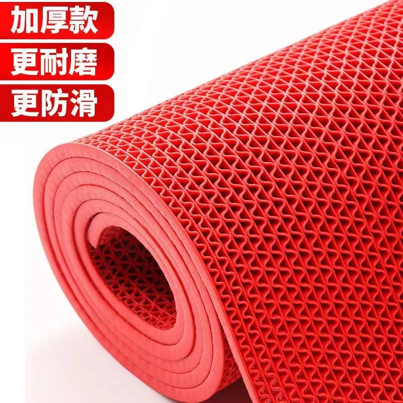 加厚镂空地垫pvc网眼防水脚垫卫生间浴室厨房游泳网格隔水防滑垫
