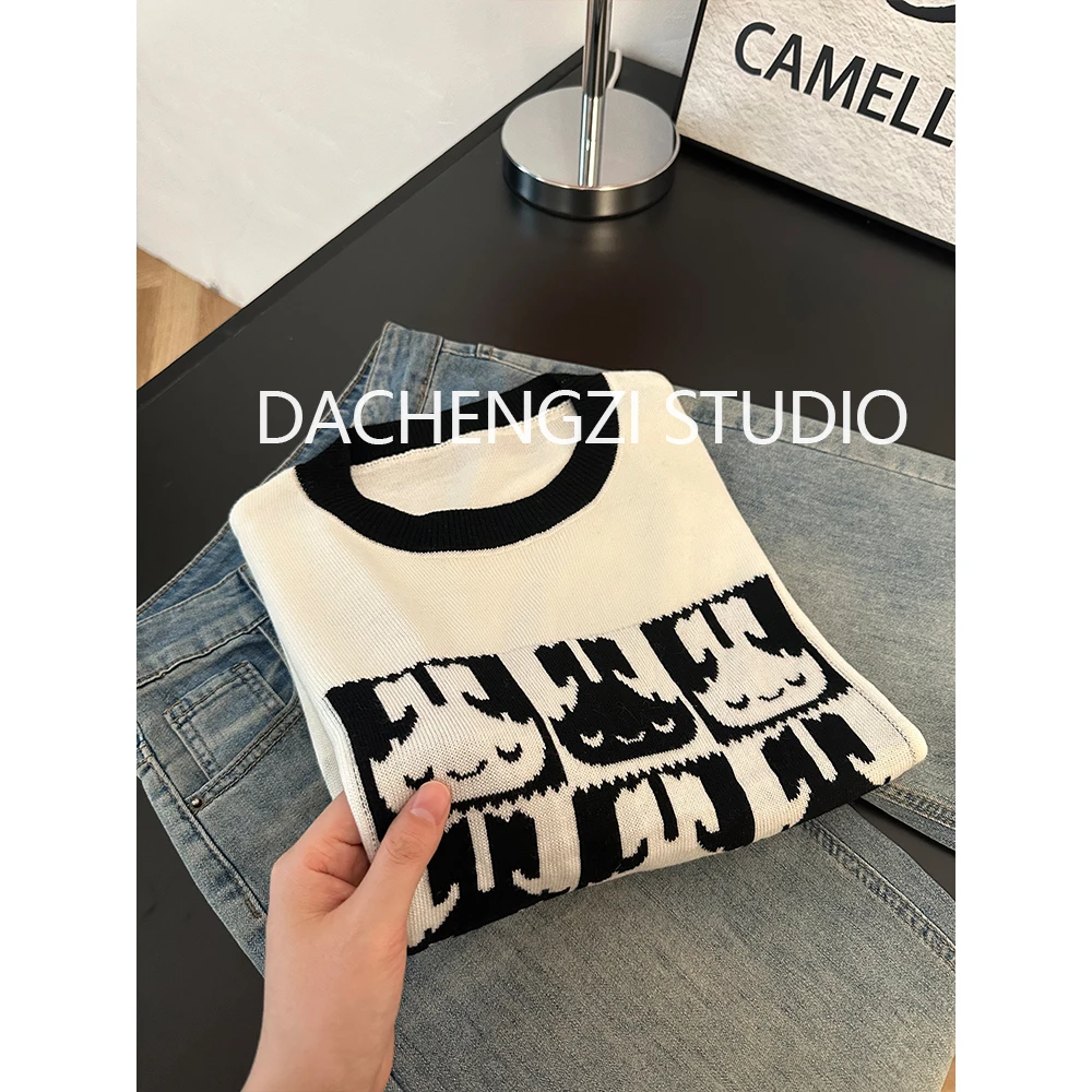 「九宫兔」兔兔大作战~薄款短袖休闲百搭套头女  8604