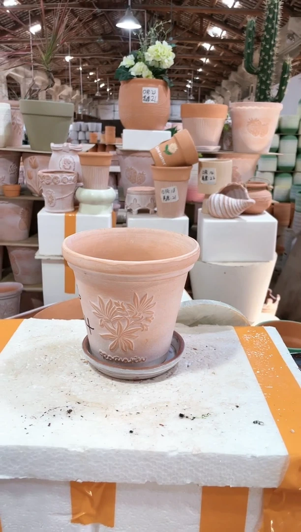 【闪购商品】红陶20CM以下复古香草小号16-14【送托】