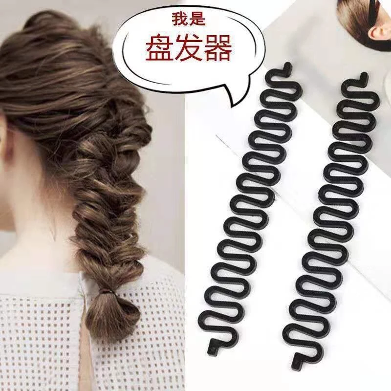 鱼骨辫编发器套装麻花辫美发工具懒人发饰丸子头网红盘发器造型器