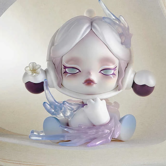 前庭墨梅系列正版工艺手办盲盒潮玩pvc玩具摆件儿童生日礼物展示