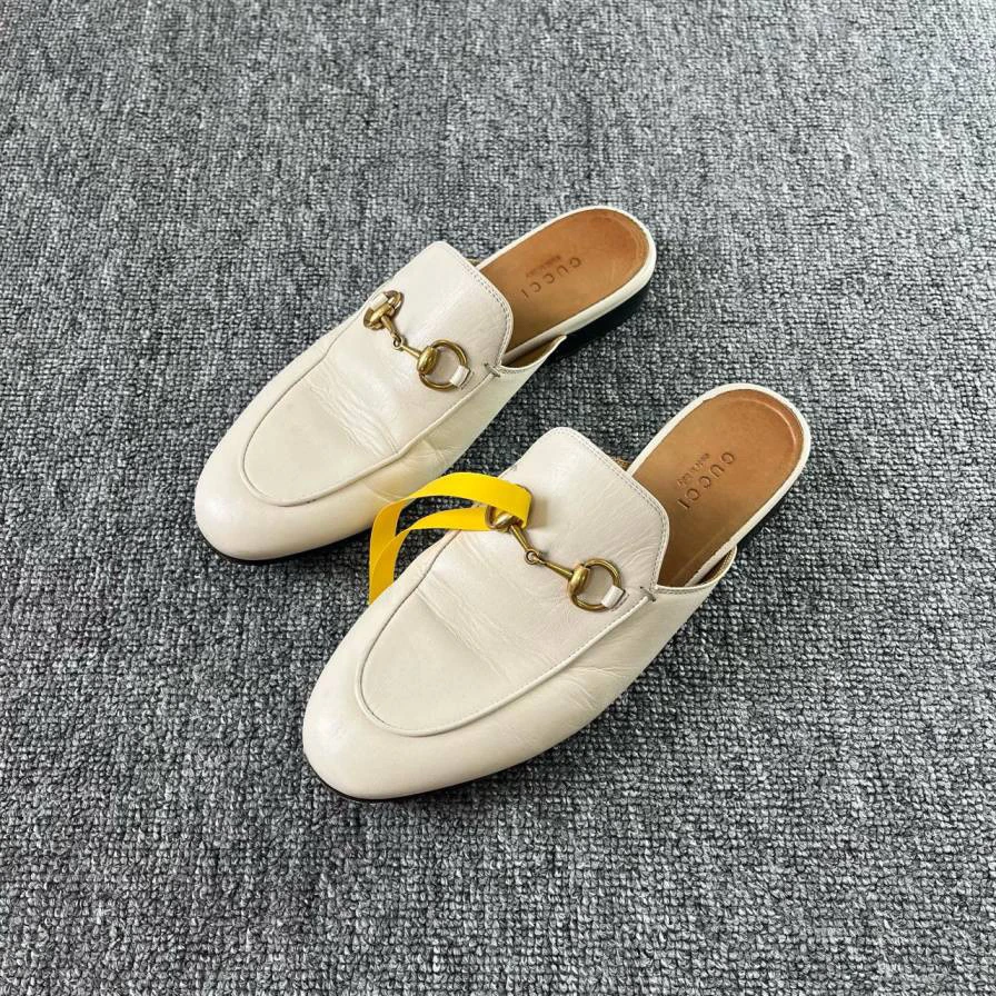 Gucci/古驰平底时尚包脚拖鞋 尺码：35.5/1761