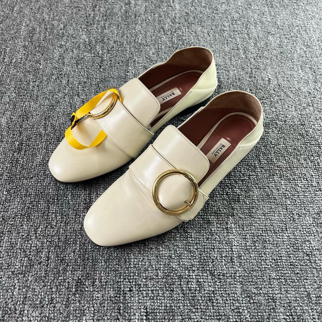 bally/巴利一脚蹬平底鞋  尺码：36/1764