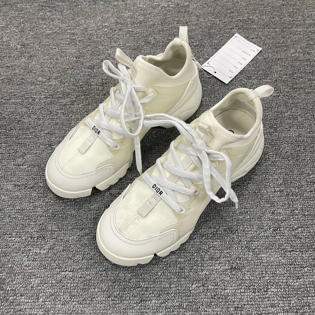 DIOR/迪奥 D-Connect系带圆头低帮生活休闲鞋 37码/4541