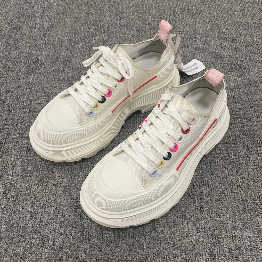 Alexander McQueen/亚历山大麦昆 时尚舒适耐磨厚底鞋 36码/0426