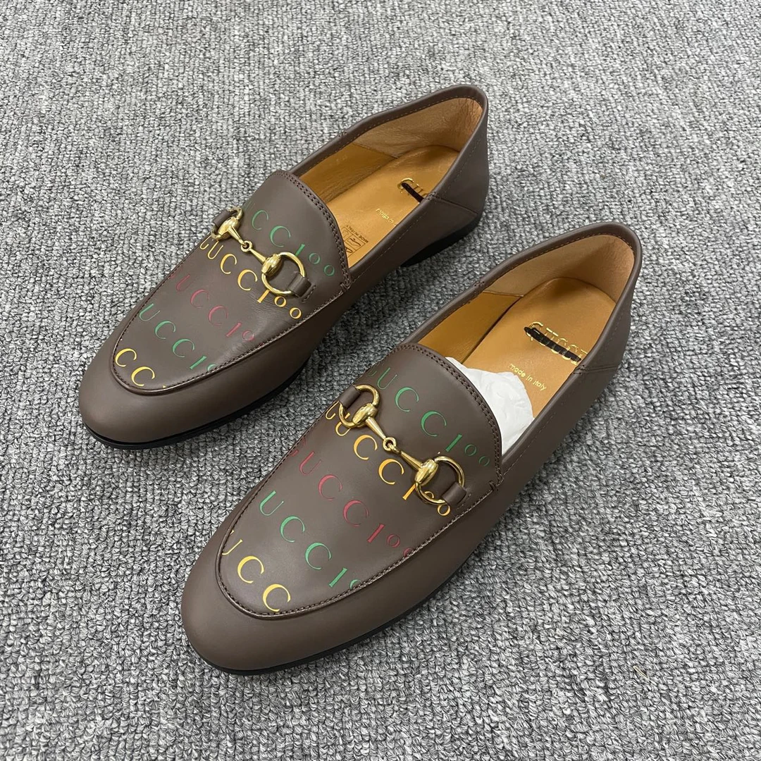 99新 GUCCI/古驰 （有盒）100周年 平底休闲鞋  36码/4678
