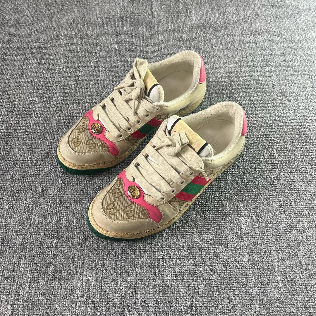 Gucci/古驰GG珐琅休闲老爹鞋  尺码：36/1893