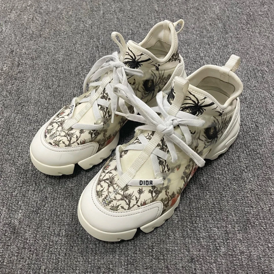 99新 DIOR/迪奥  D-Connect 低帮生活休闲鞋 35.5码/5254