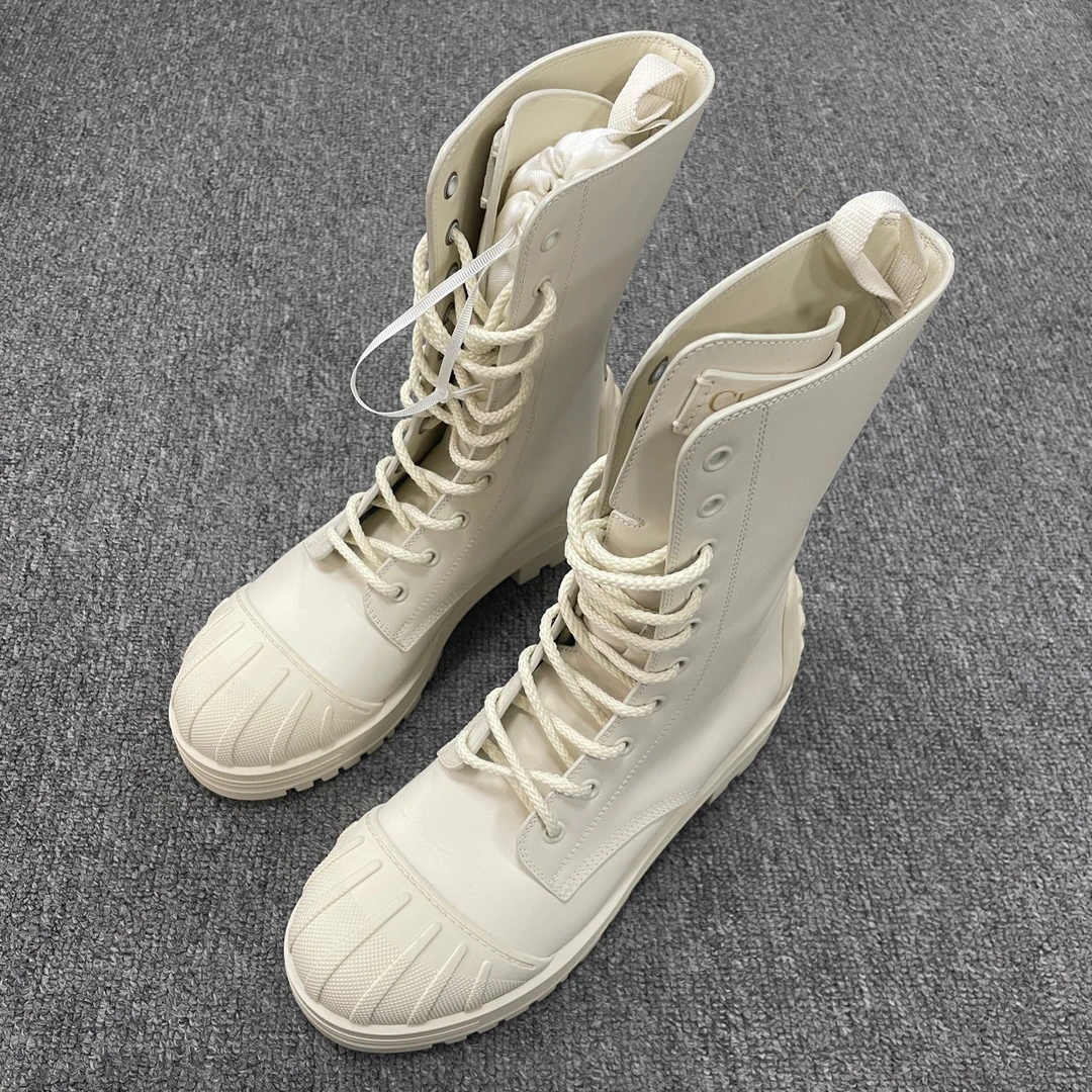 DIOR/迪奥 DiorIron 时尚厚底简约短靴 37.5码/4629