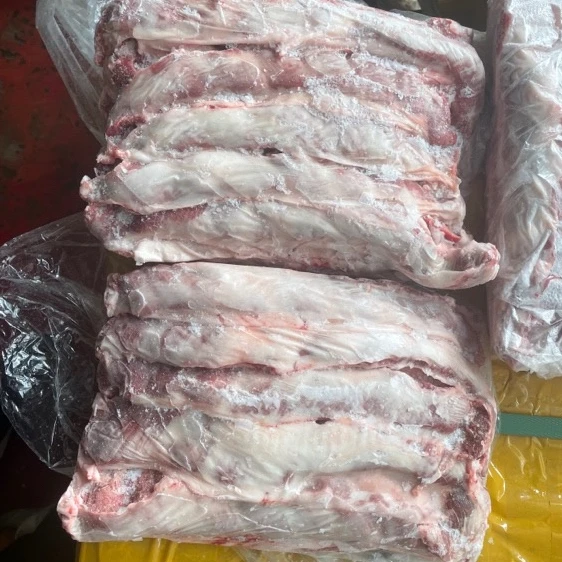 新鲜冷冻猪油边肉东北大油边护心肉烧烤食材商用