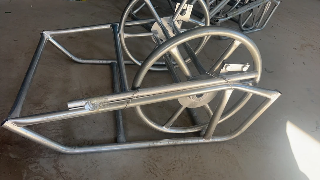 钢丝绳放线车电力牵引绳收放线车收线蜗牛车