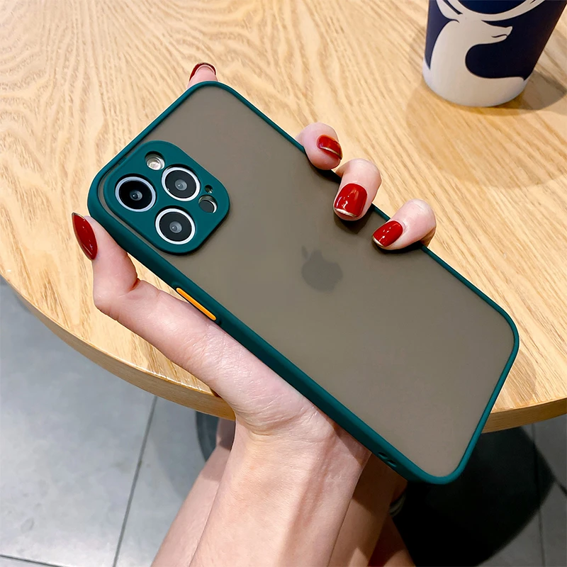 苹果15潮牌iPhone14肤感磨砂13简约12ProMax超薄全包防摔手机壳套