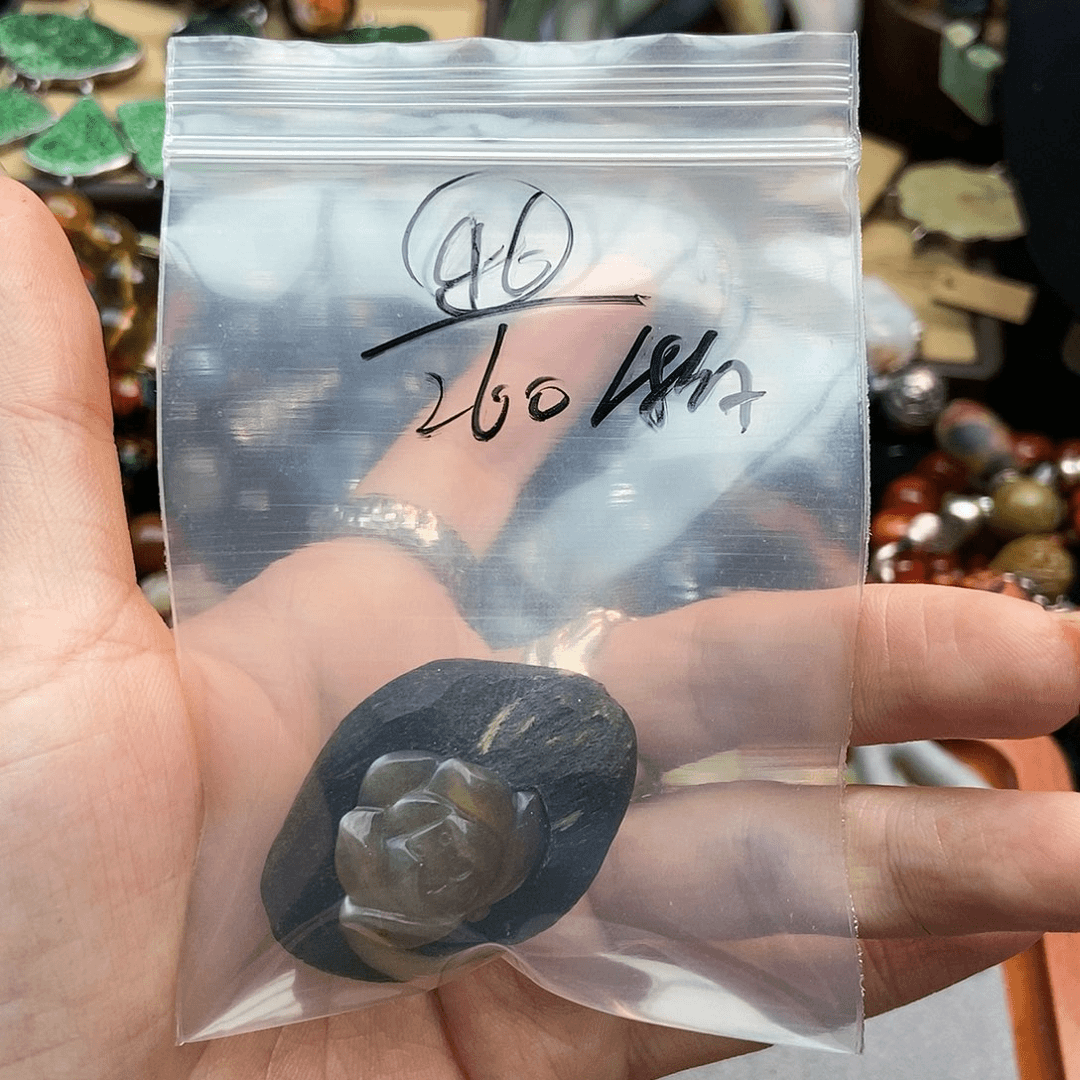 【闪购商品】翡翠戒指银S925镶嵌如****形配件