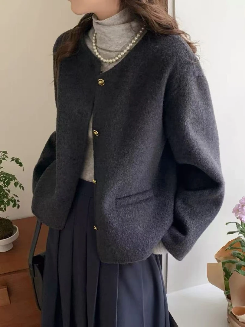 【600-699】双面大衣时尚百搭女装外套(直播专用）