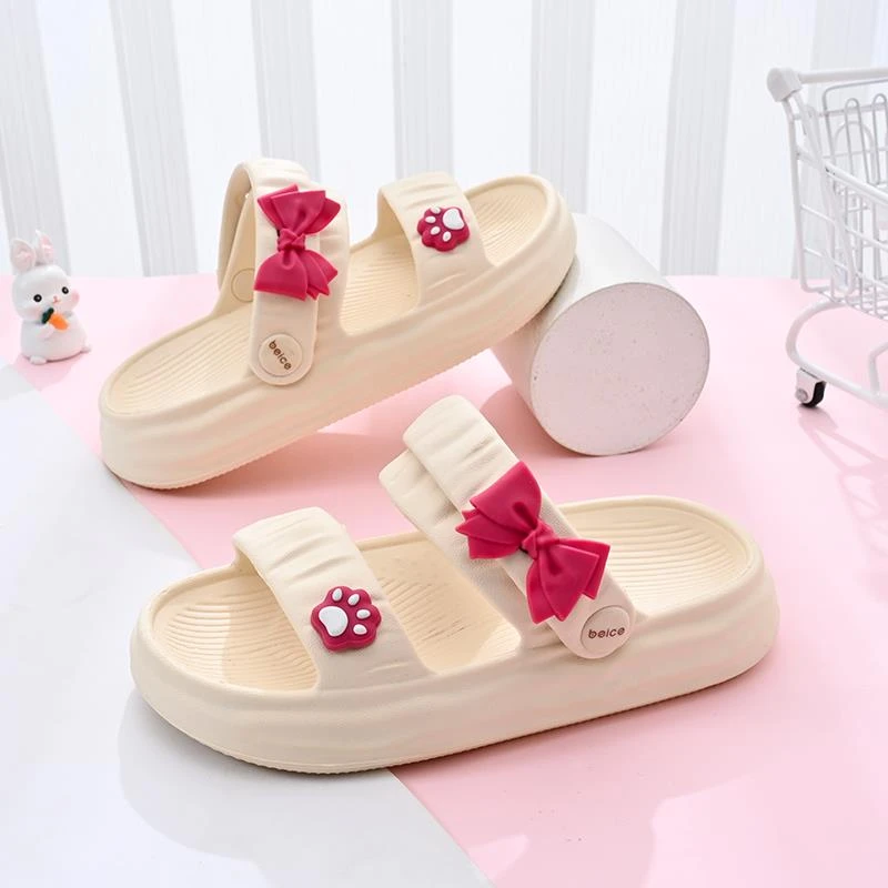 儿童拖鞋女夏季新款女童防滑软底凉拖鞋公主凉鞋中大童外穿沙滩鞋