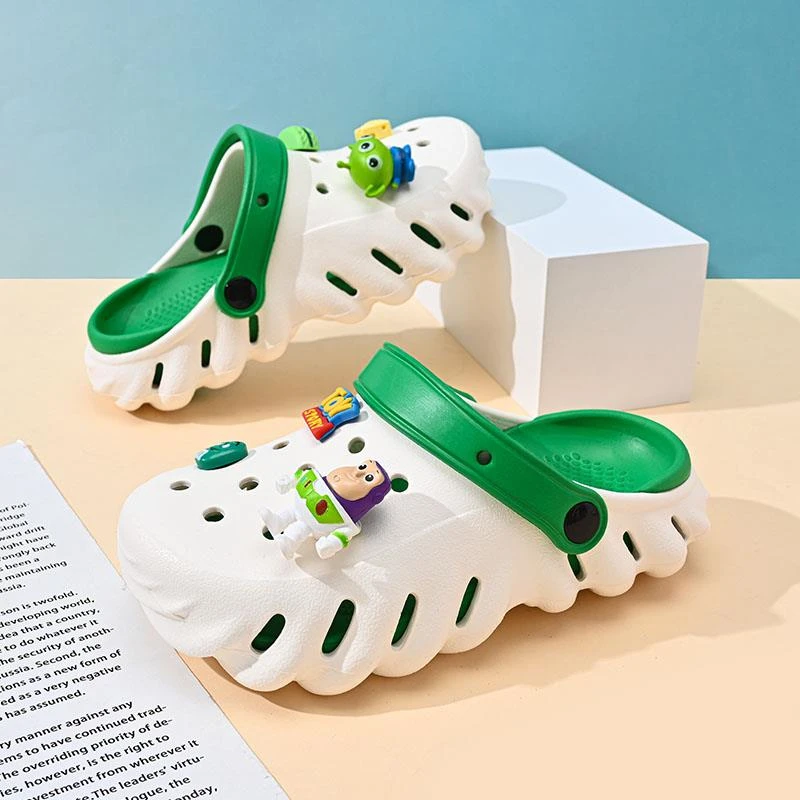 儿童洞洞鞋夏季男童拖鞋居家防滑软底凉拖鞋男孩宝宝中大童沙滩鞋