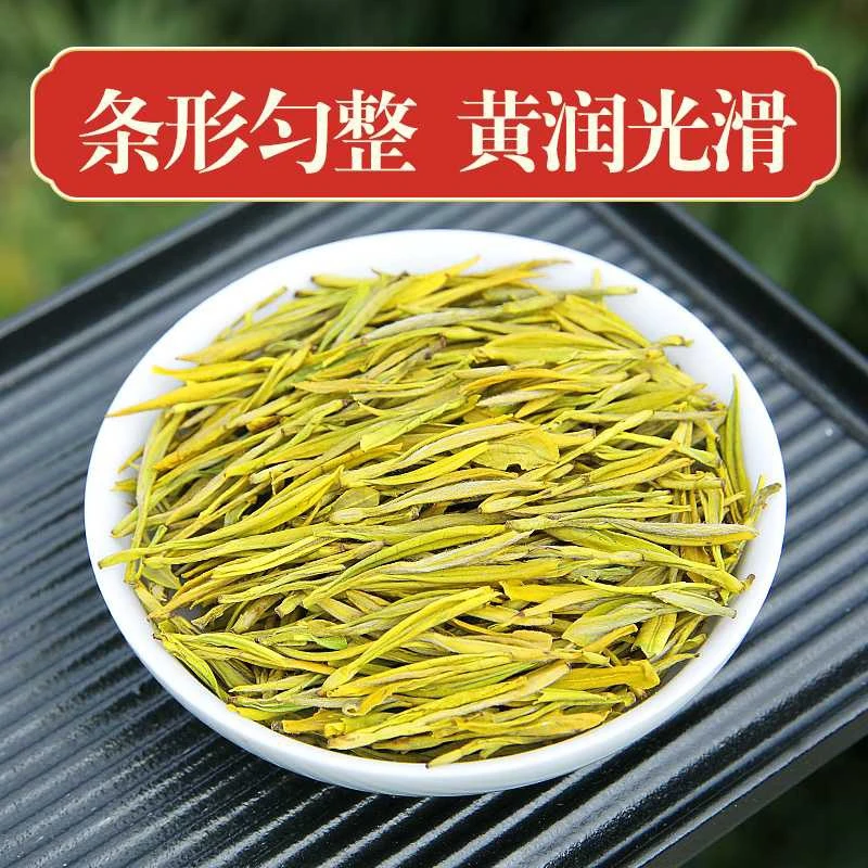25年新茶明后浓豆香黄金芽浓香耐泡鲜爽回甘绿茶叶原产地高山品质