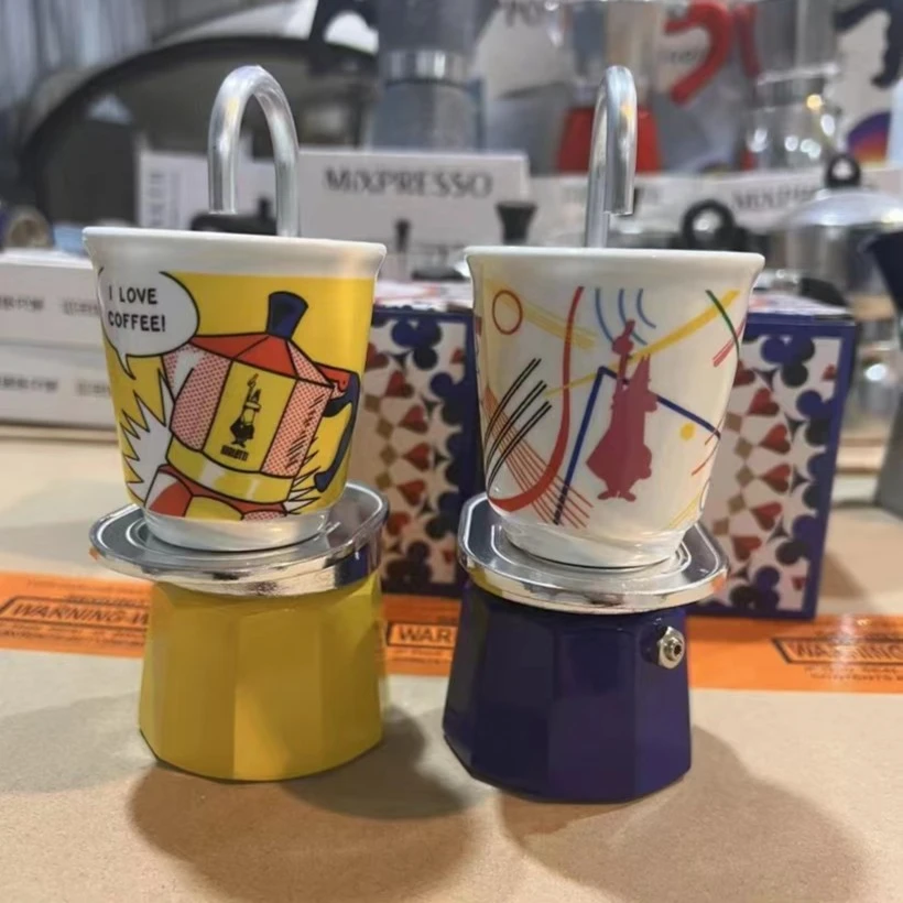 出意大利 f一杯份摩卡壶 新款居家办公摩卡咖啡壶