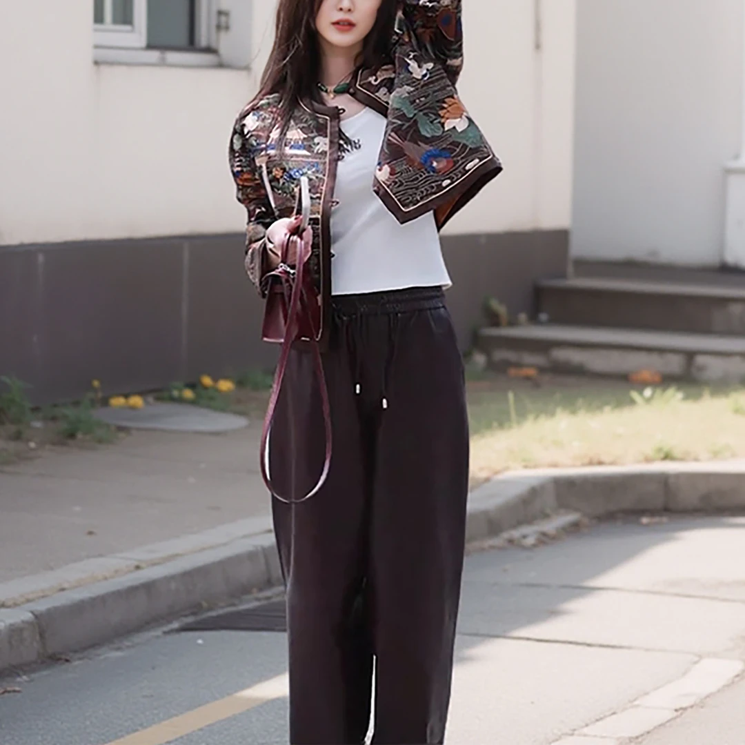 新中式国风佛系禅意盘扣唐装高端高级感上衣外套女2024年秋季新款