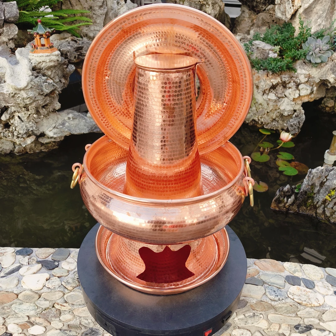 家庭版纯铜火锅商用家用手工产品