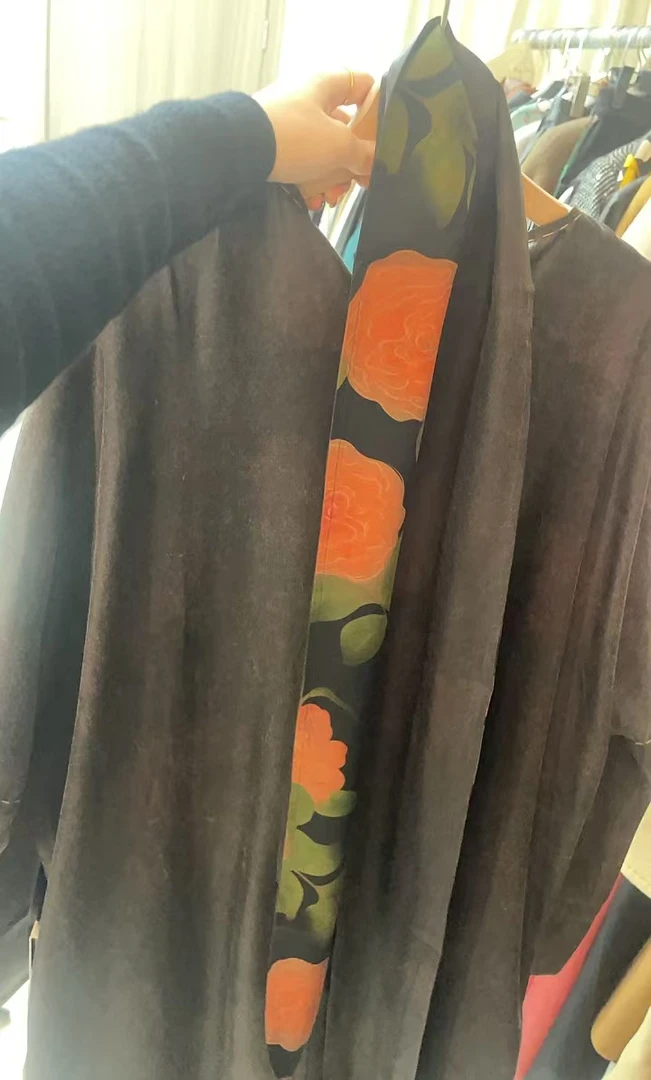 香云纱桑蚕丝孤品b312