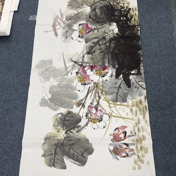 绘画宣纸纯手绘字画