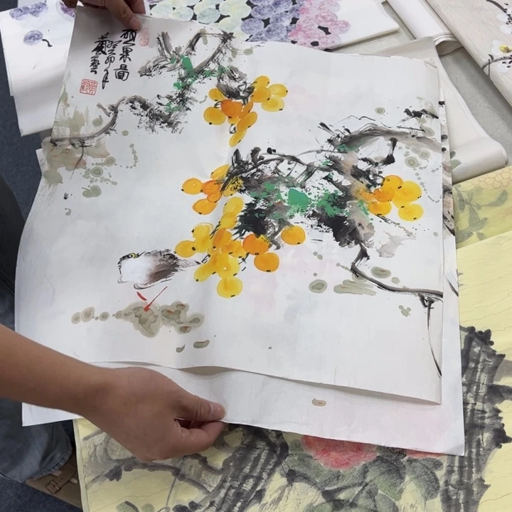 绘画纯手绘作品欣赏图