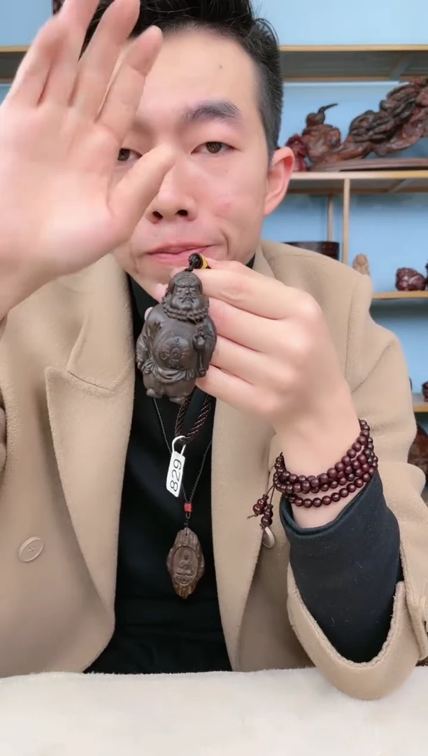 【闪购商品】雕刻木材沉香钟馗