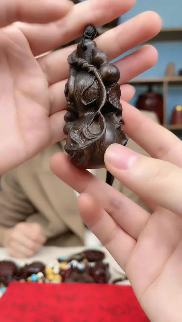 【闪购商品】雕刻木材沉香葫芦
