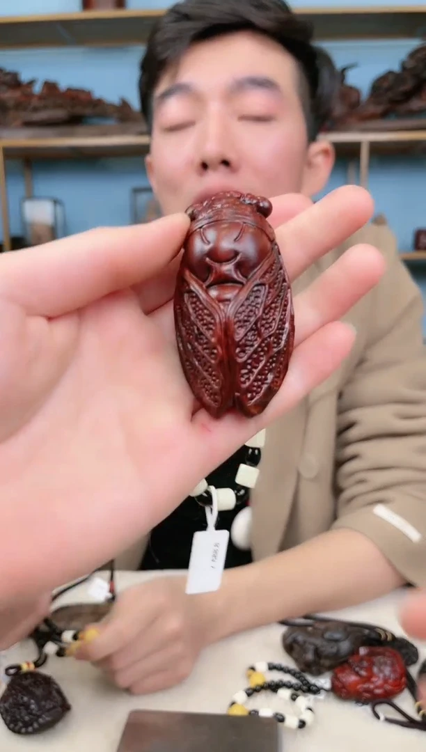 【闪购商品】雕刻木材知了