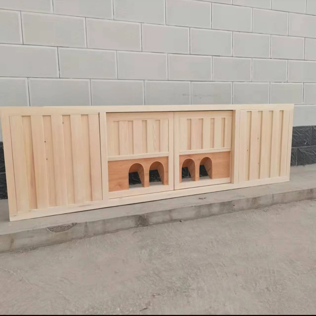 鸽舍进出口鸽舍推拉门可定制室内木制鸽舍隔断室外棚顶通风窗便携