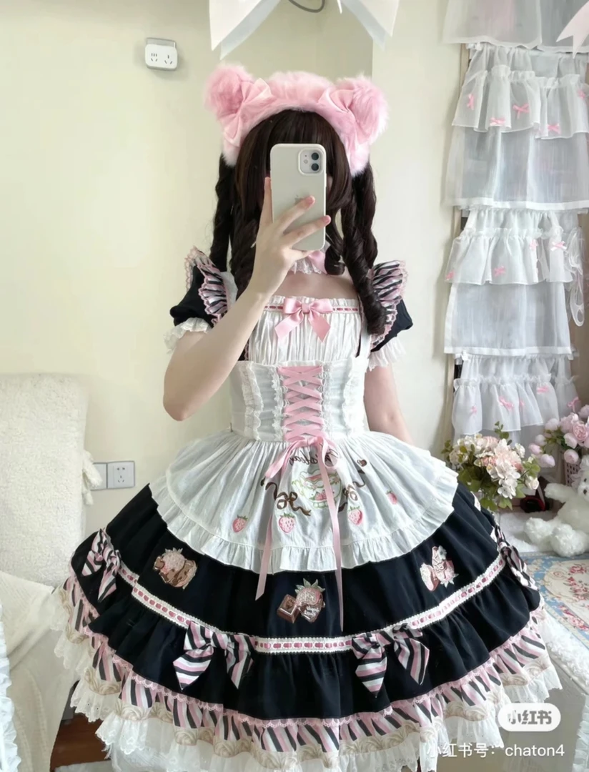 （8.12新款上新）ah天使之心-烘焙屋   Lolita