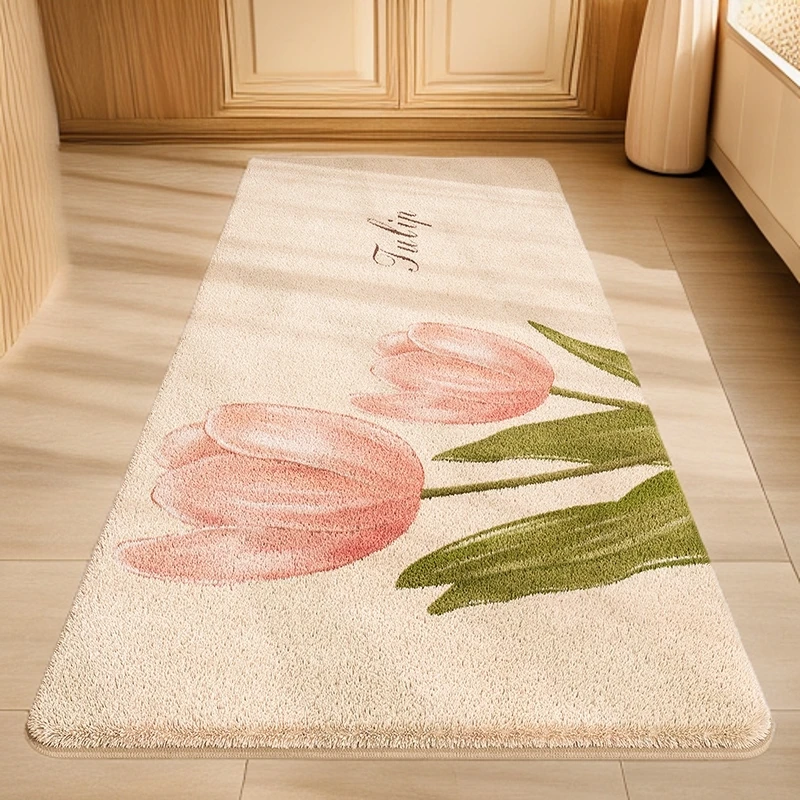 主卧房间地板飘窗垫床下床前地毯垫子可睡可坐铺垫卧室床边毯地垫