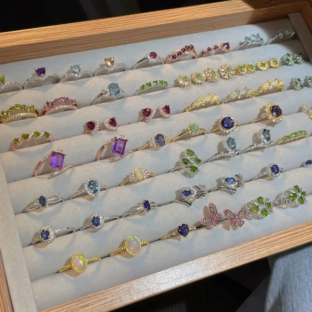 铜合金戒指 百搭个性小众女款可调节戒指