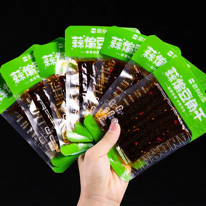 思乡山豆角干辣条童年味道怀旧辣条零食独立包装28g/包湖南特产