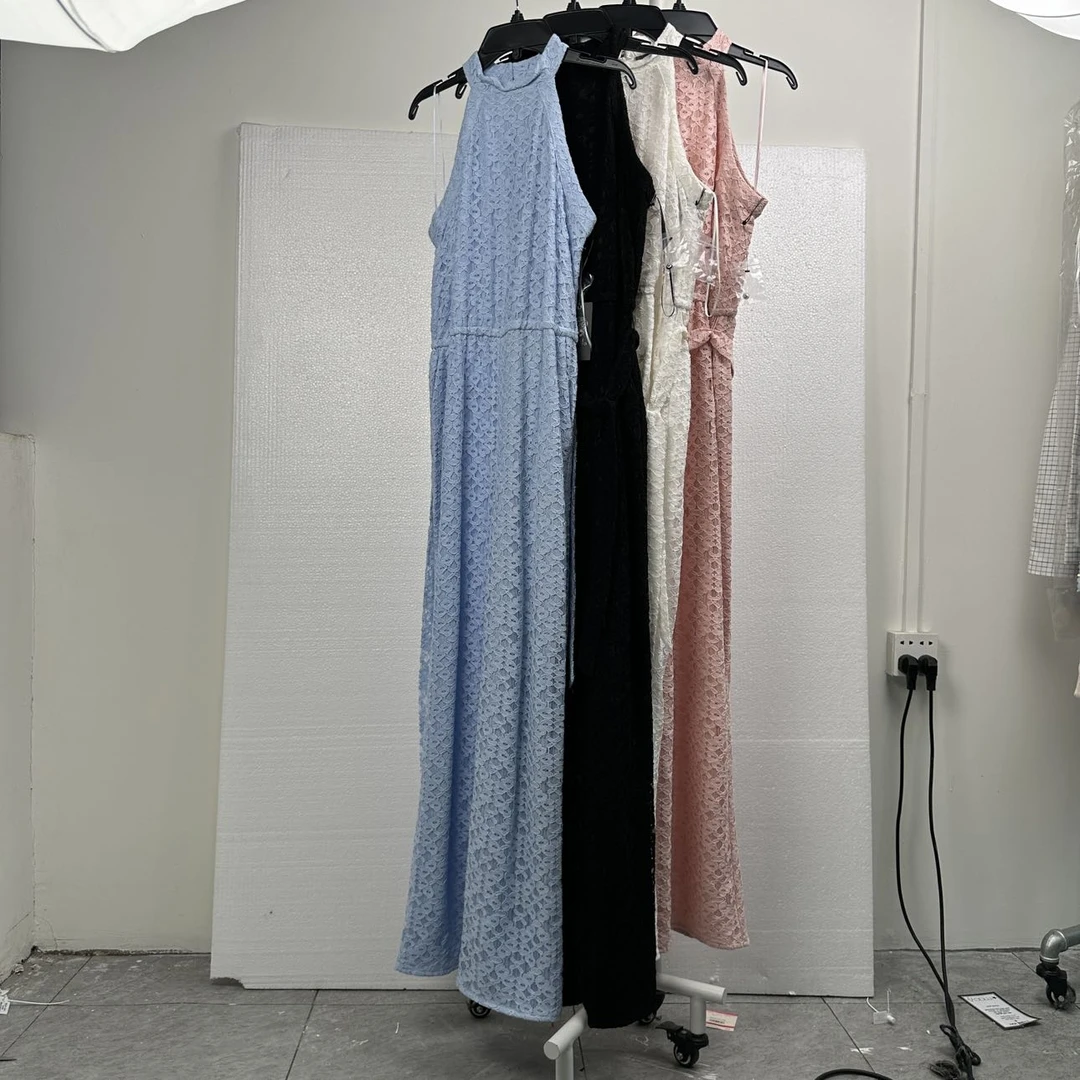 980连体裤裙气质时尚休闲百搭夏季纯色显瘦气质针织时尚休闲百搭