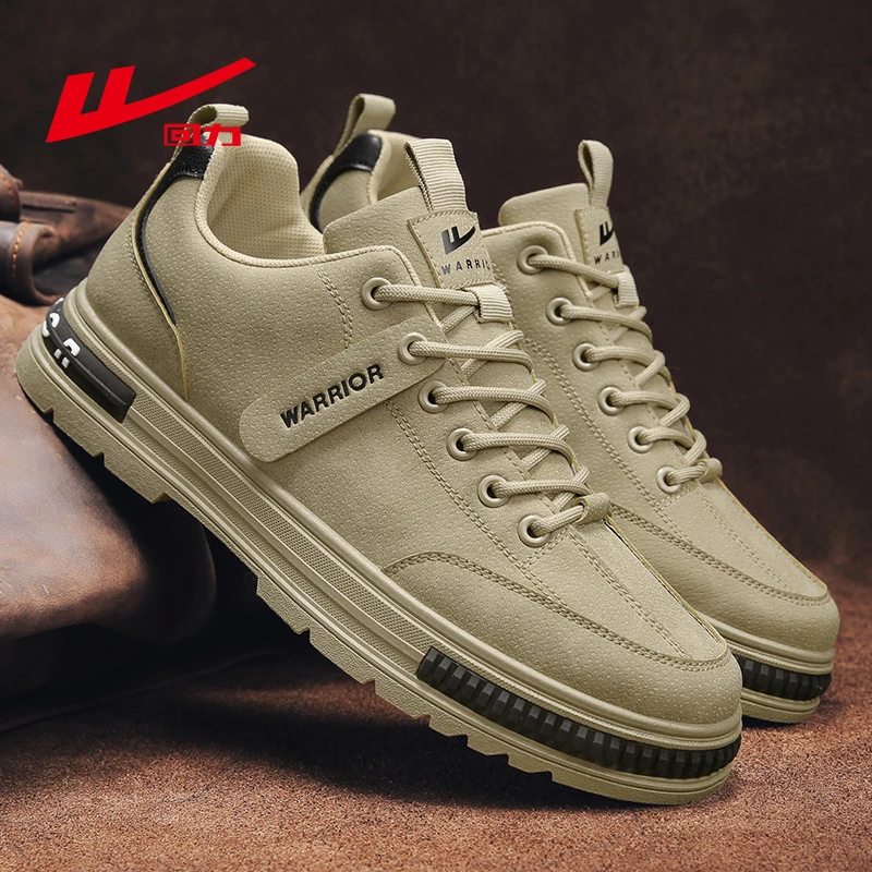 回力男鞋劳保冬季工地工作防滑耐磨休闲上班运动防水登山户外板鞋