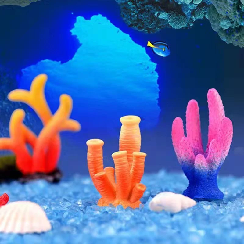 仿真树脂珊瑚水族箱鱼缸养鱼养龟小摆件迷你礼品装饰 海星DIY摆件