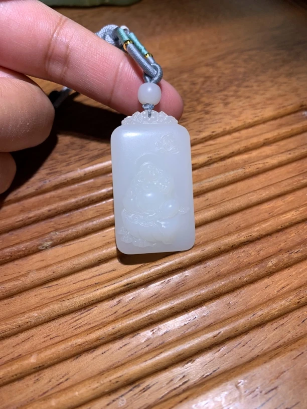 新疆和田玉羊脂笑佛牌子