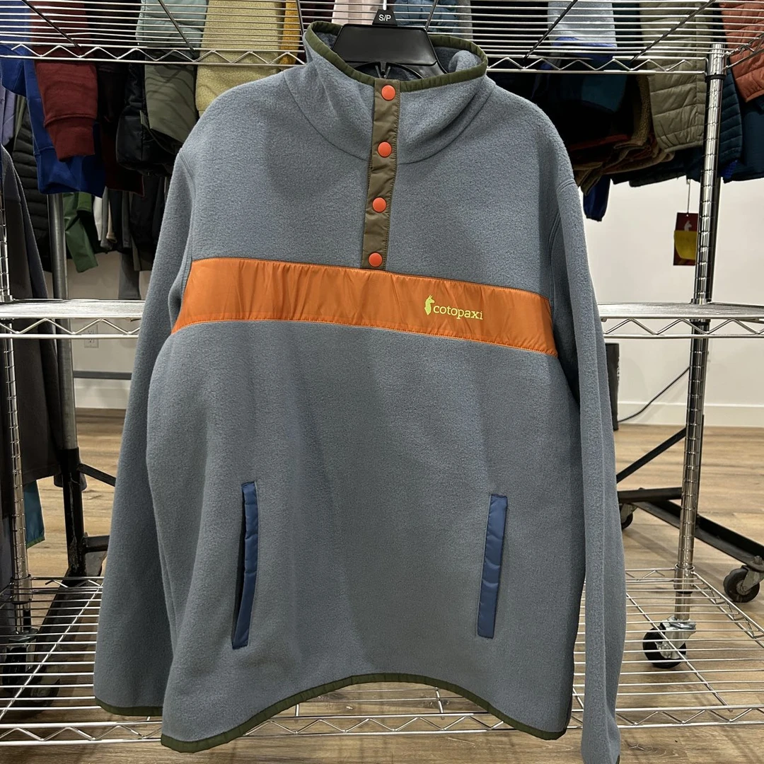 Cotopaxi 羊驼男士Teca Fleece Pullover立领卫衣