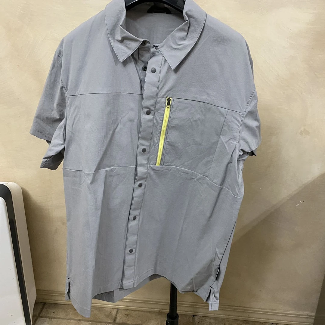 Cotopaxi羊驼Sumaco 男款衬衫 UPF5+ 速干夏季运动
