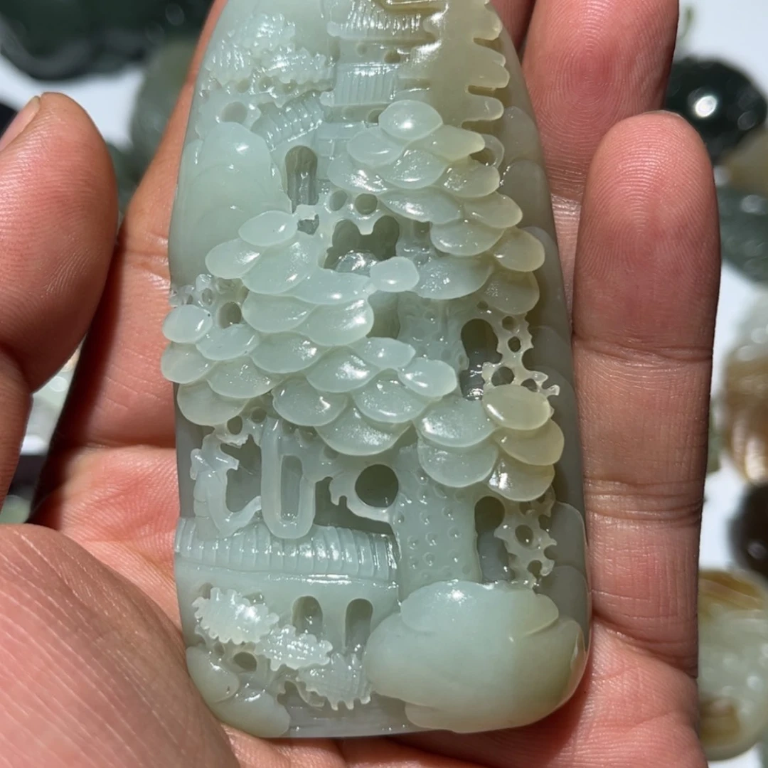 【闪购商品】和田玉吊坠(不含链)未镶嵌