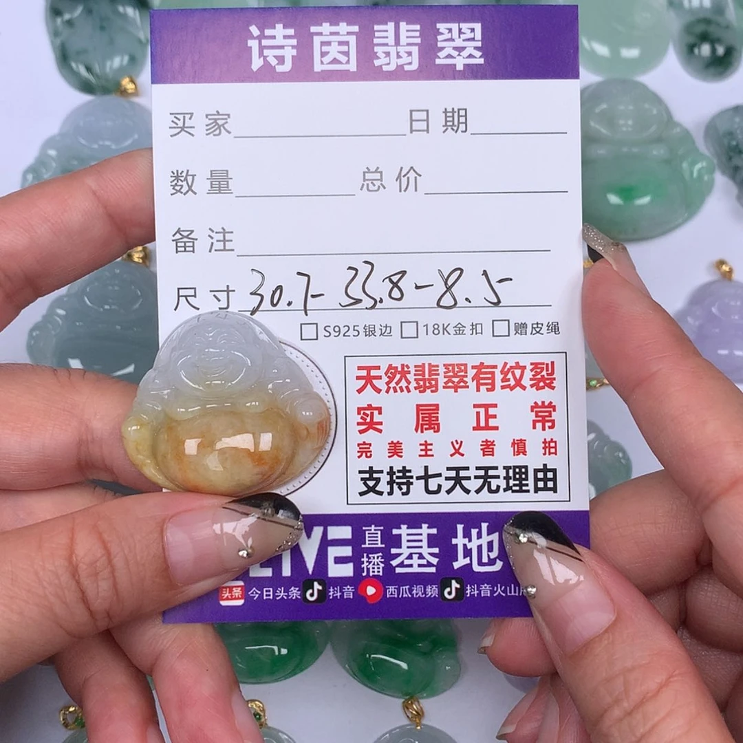 【闪购商品】翡翠颈饰未镶嵌我