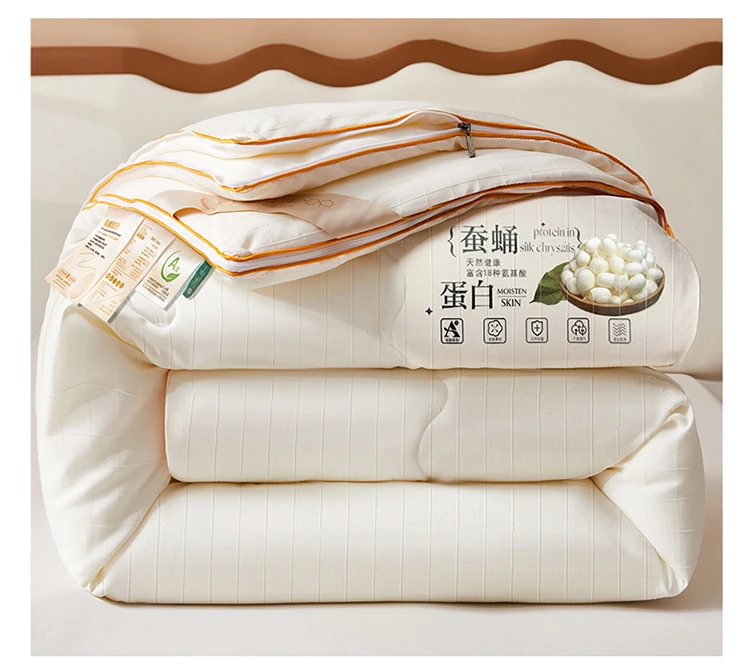 A类大豆蛋白被子二合一子母被芯全棉加厚保暖冬被空调被春秋被