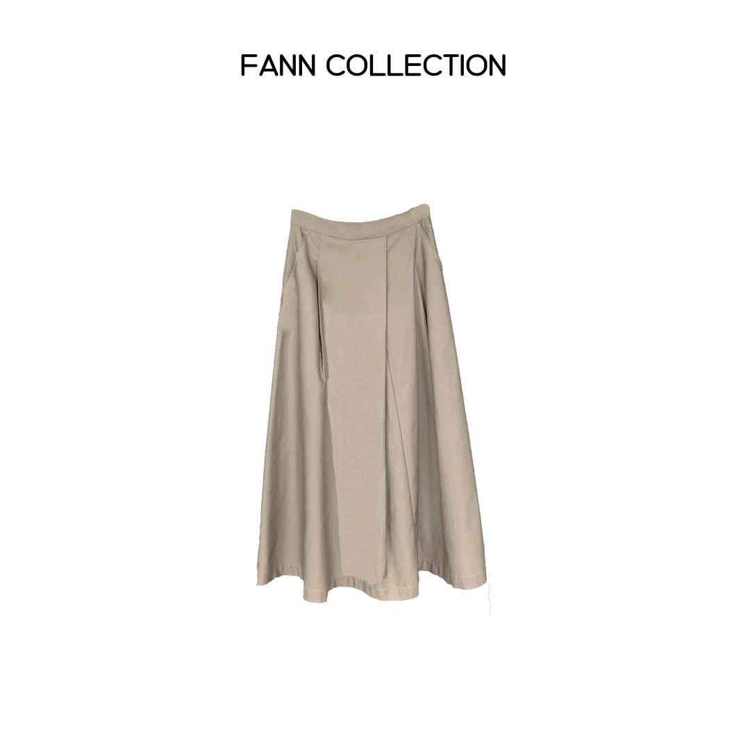 饭饭FANN COLLECTION 夏季 舒适百搭气质半裙FANNC015