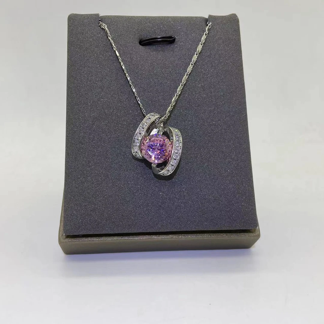 【粉红少女 流光溢彩】气质时尚吊坠WDA151060