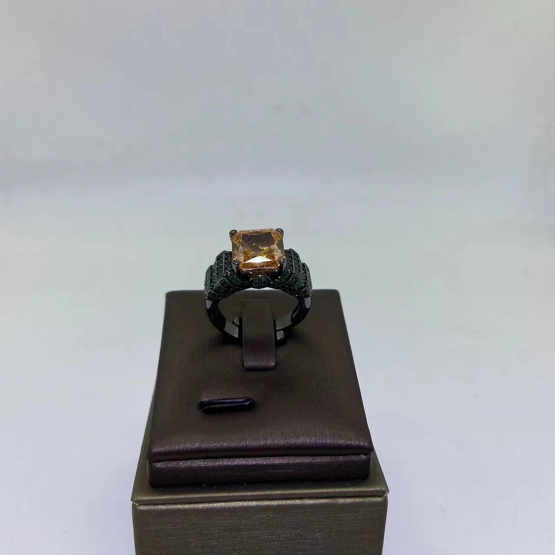 【黄色公主 璀璨星空】时尚气质戒指XD48375